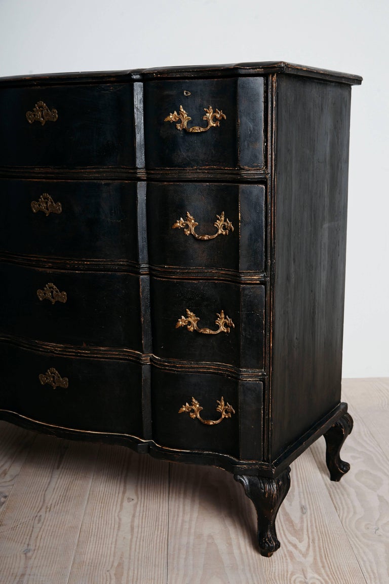 Baroque Commode, Origin Denmark, circa 1750 at 1stdibs