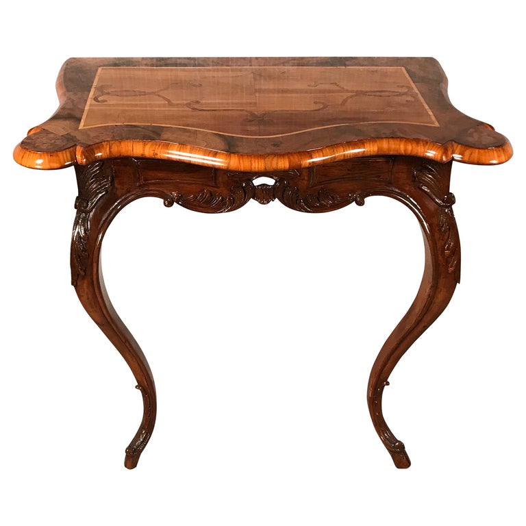 Baroque Console Table, Germany 1750, Walnut For Sale at 1stDibs