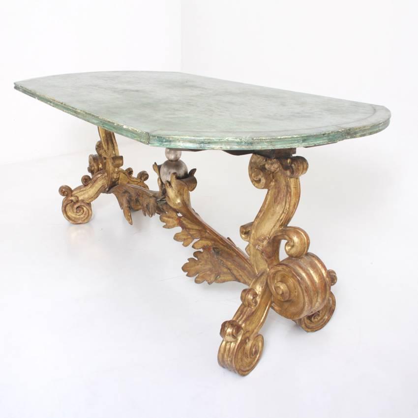 Baroque Console Table, 18th Century In Good Condition In Greding, DE
