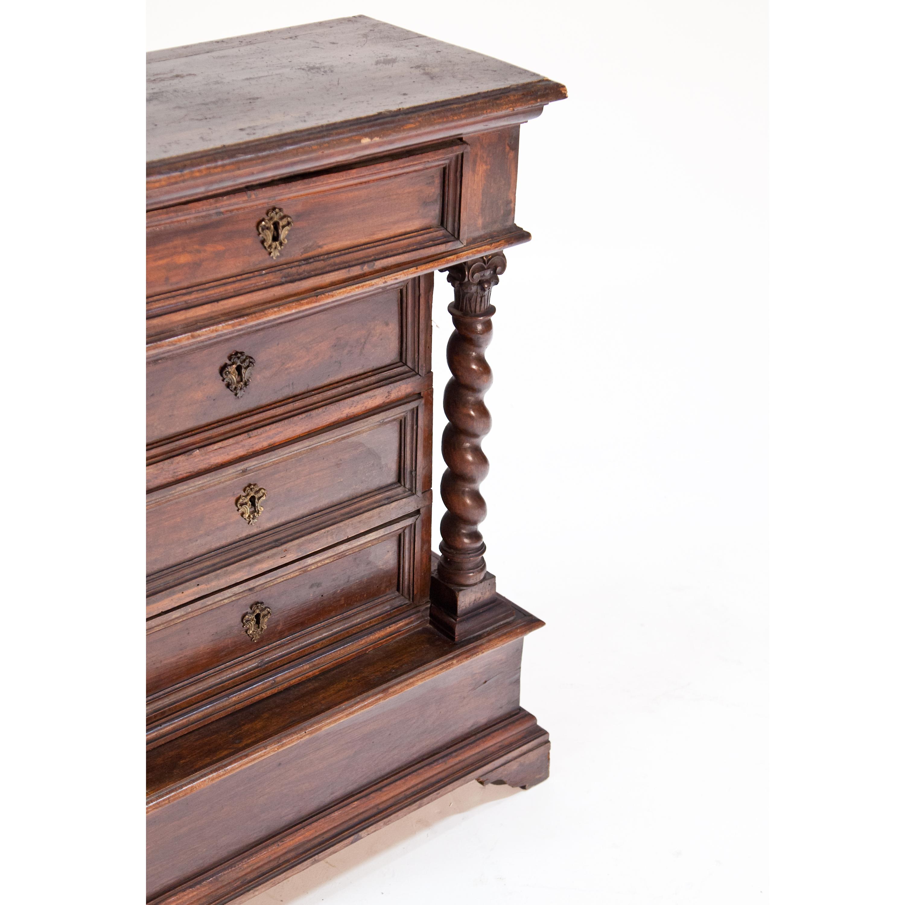 18th Century and Earlier Baroque Credenza, 17th Century