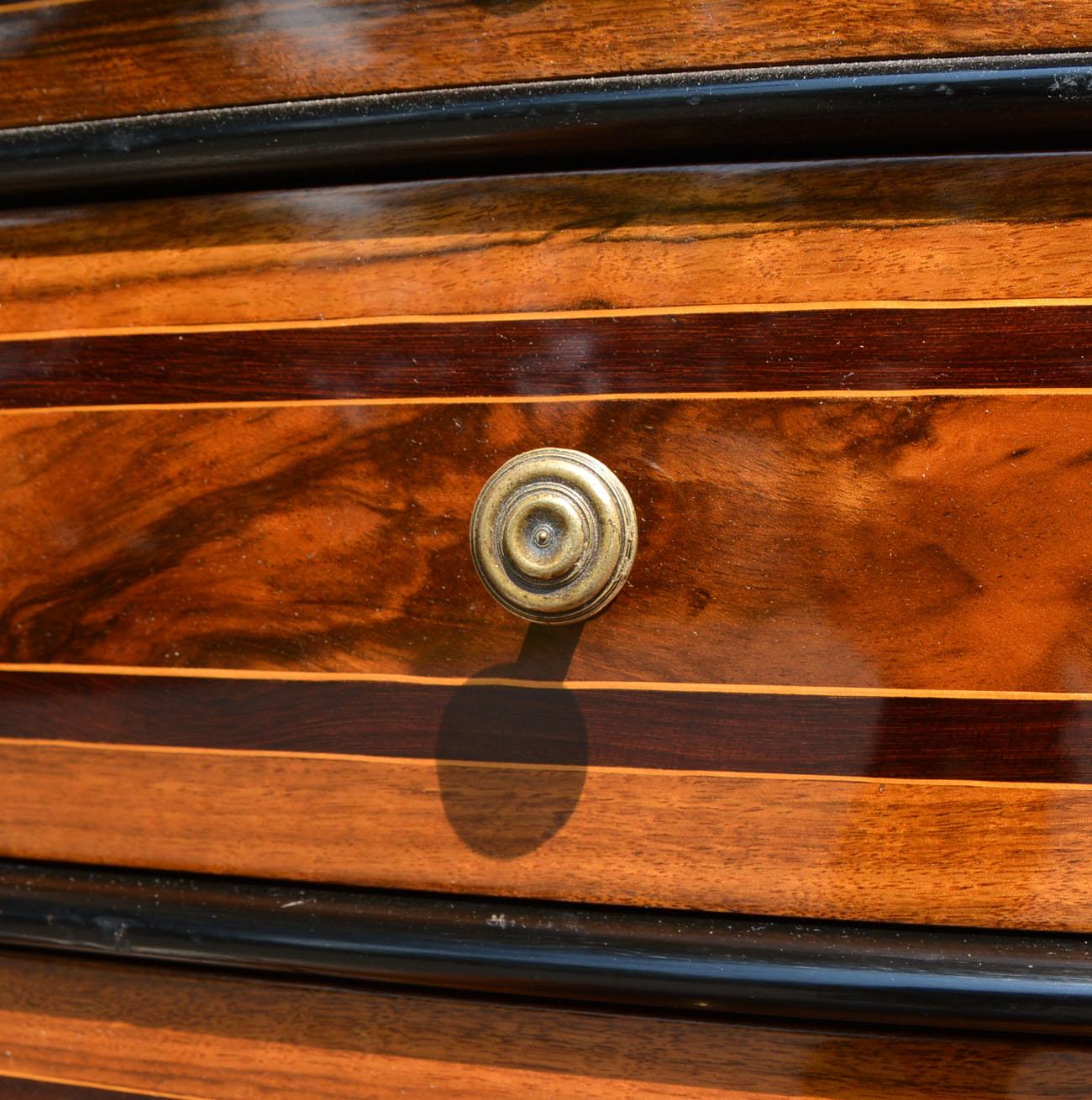 German Baroque Desk with Hutch 