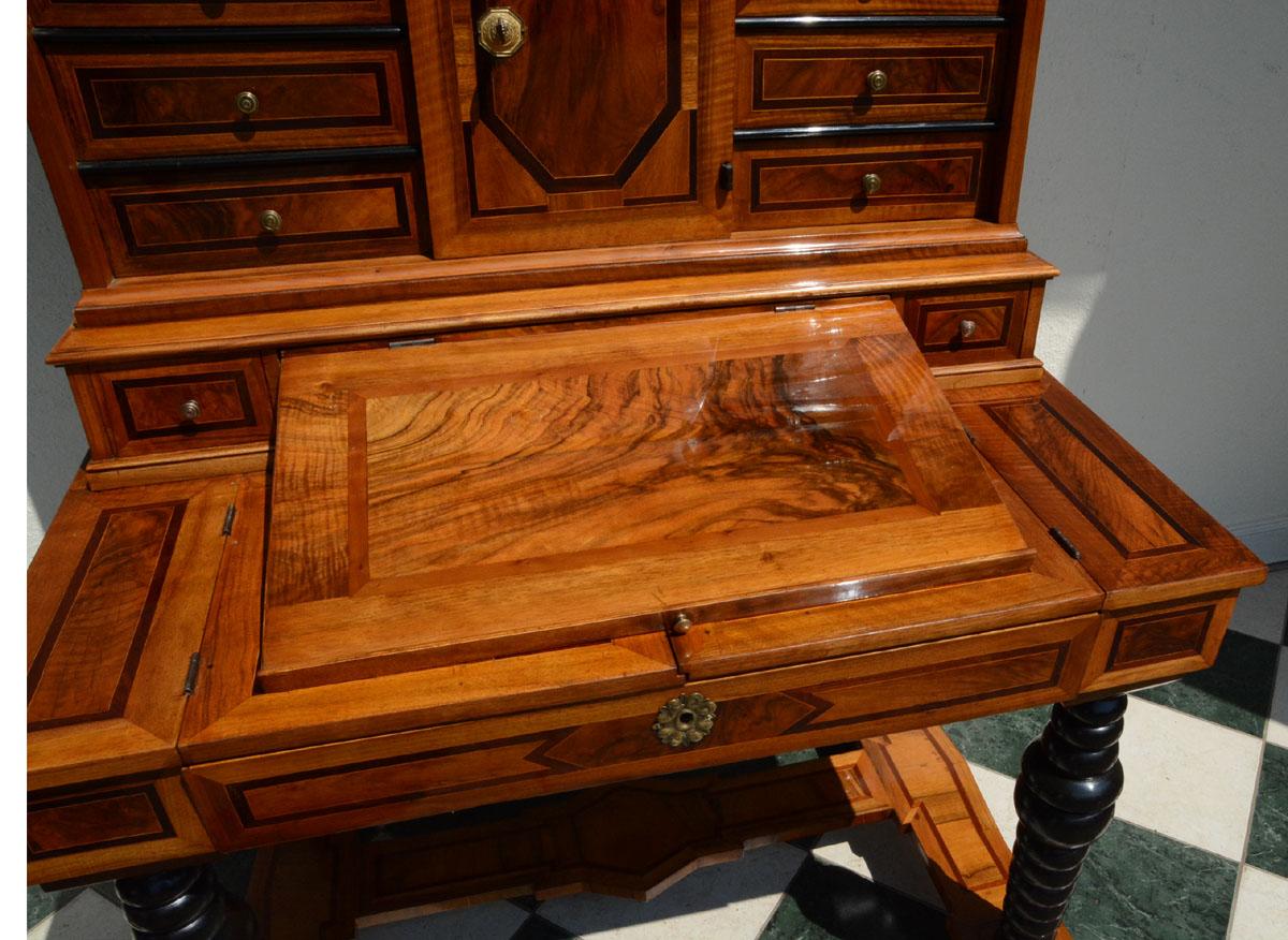 Late 18th Century Baroque Desk with Hutch 