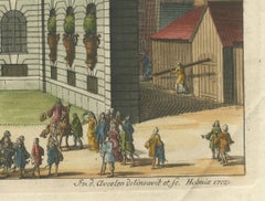 Baroque Dignity: Tessin Palace in Stockholm Captured by J. van den Aveelen, 1702