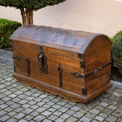 Baroque Domed Chest, Dated 1748