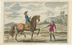 Baroque Dressage Horse in Collection – Georg Simon Winter, 1678