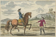 Baroque Dressage Horse in Collection – Georg Simon Winter, 1678