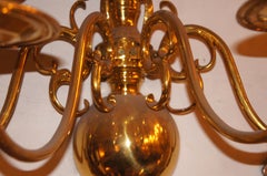 Baroque Dutch Style Gilt Bronze Wall Sconce by Gherardo Degli Albizzi