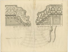 Baroque Elegance: Van der Horst's Staircase Engravings, 1739