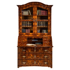 Baroque Fall-Front Secretaire, Mid-18th Century