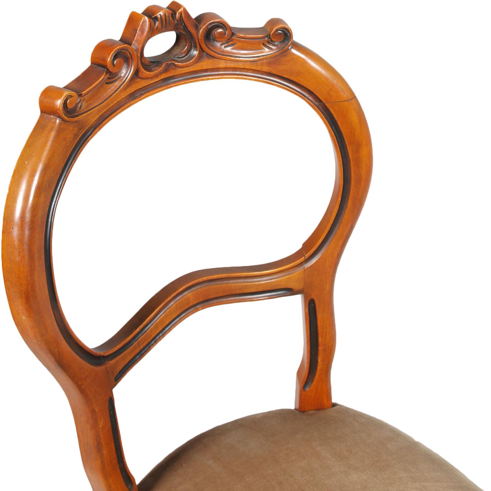 Art déco-Barock-Esstisch und Stühle aus dem Zeitalter des Art déco, Louis Philippe, Ferrarese-Wurzelholz im Angebot 1