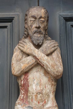 Baroque Figure of Crucified Christ