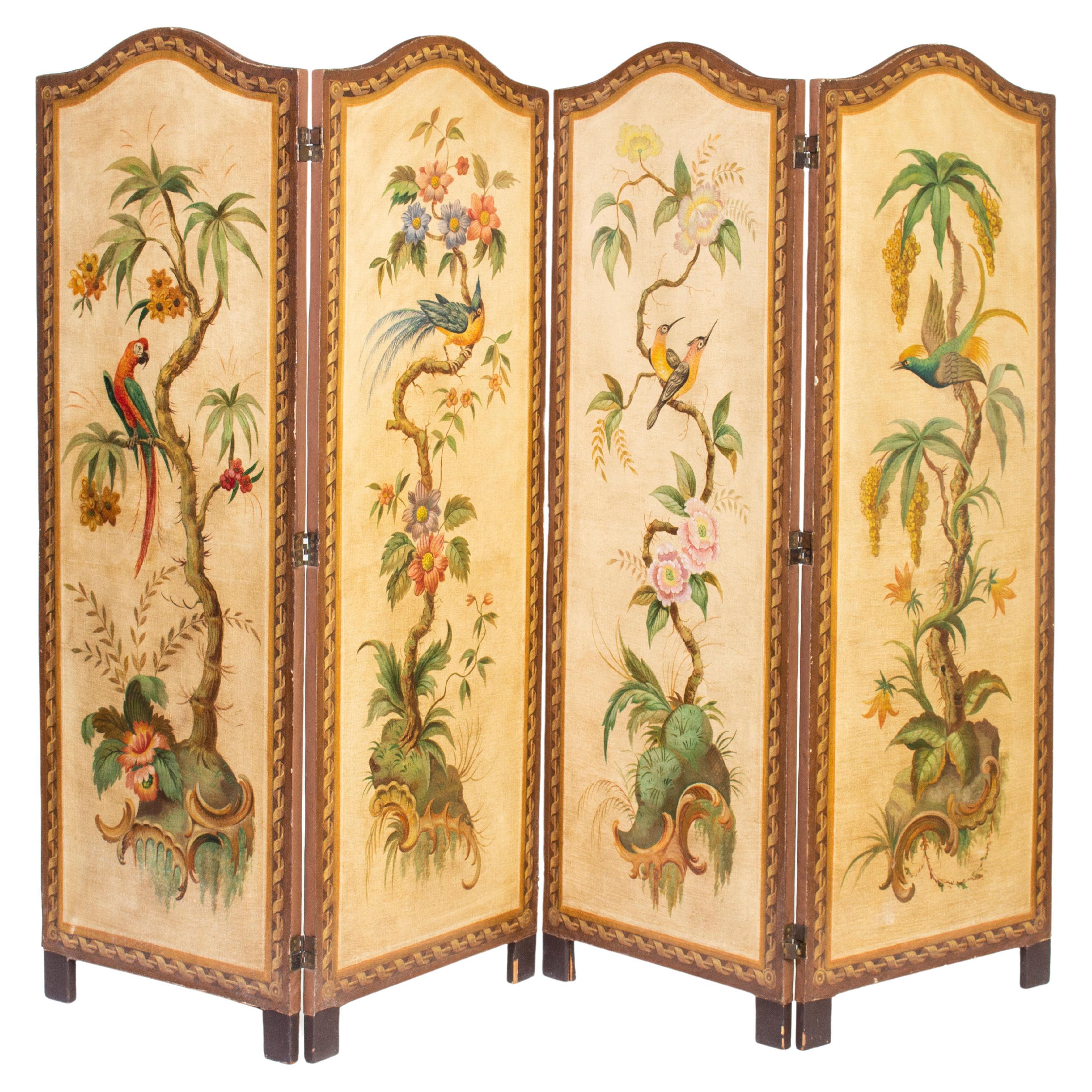 Baroque Folding Screen For Sale