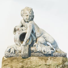 Baroque Fountain In Shape Of Putti. Denmark Circa 1744