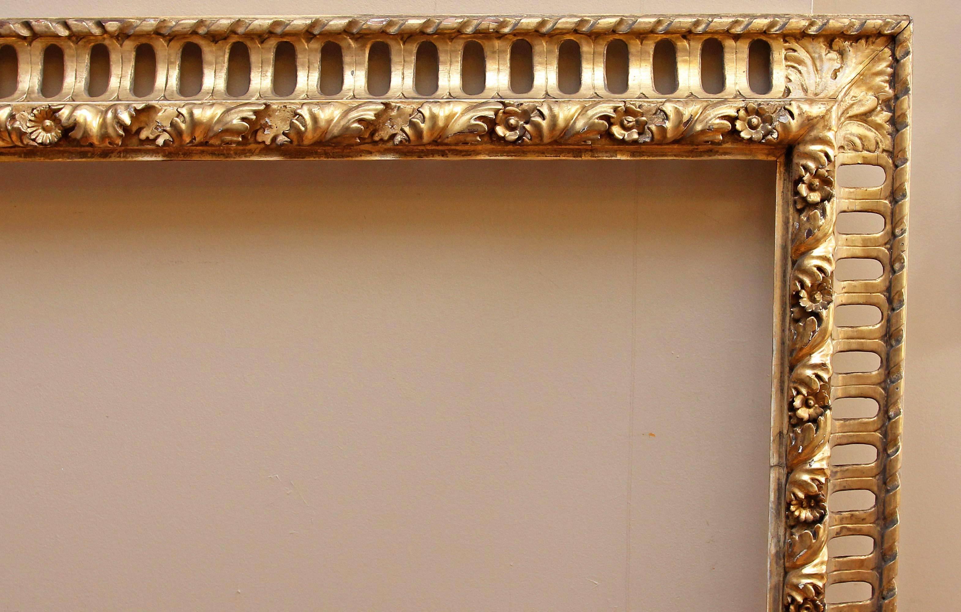 italian picture frames gold leaf