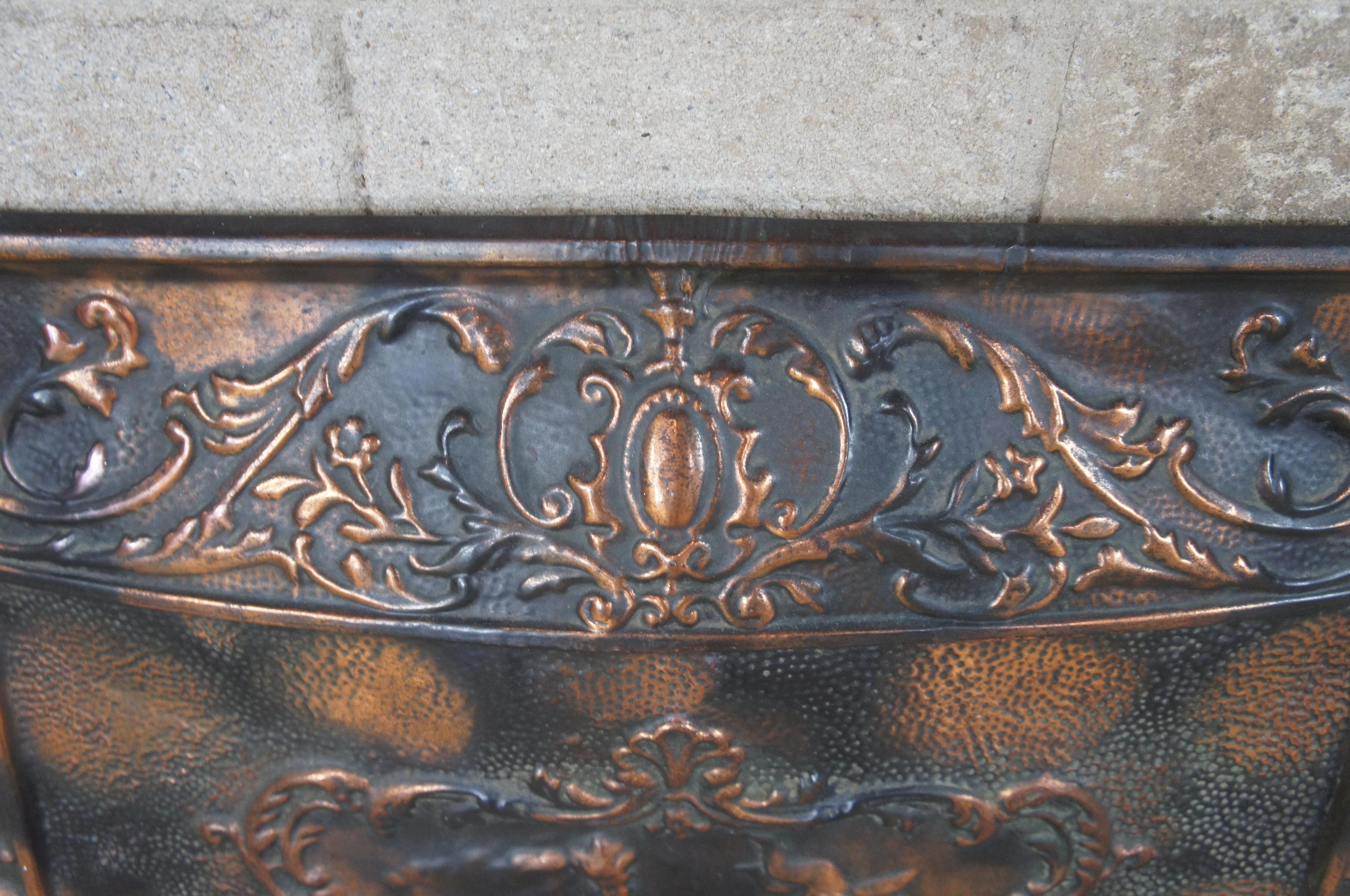 summer cover fireplace