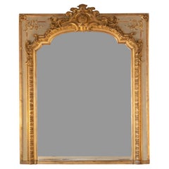 Miroir baroque français Trumeau Rococo, 19ème siècle