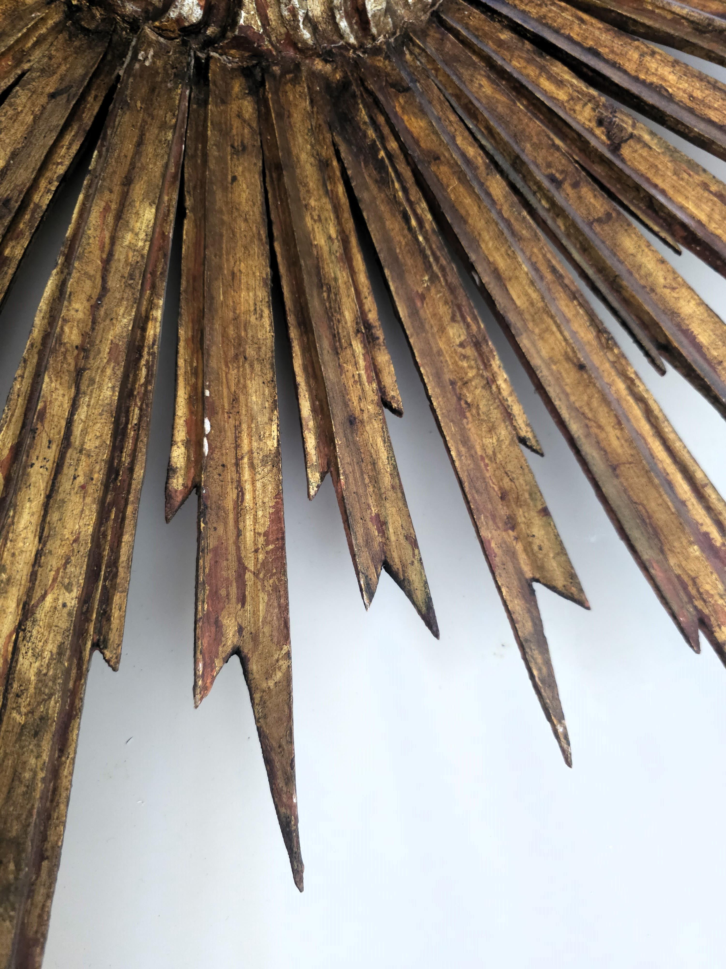 Madera dorada barroca con cabeza de querubín Siglo XVIII Europeo en venta 4