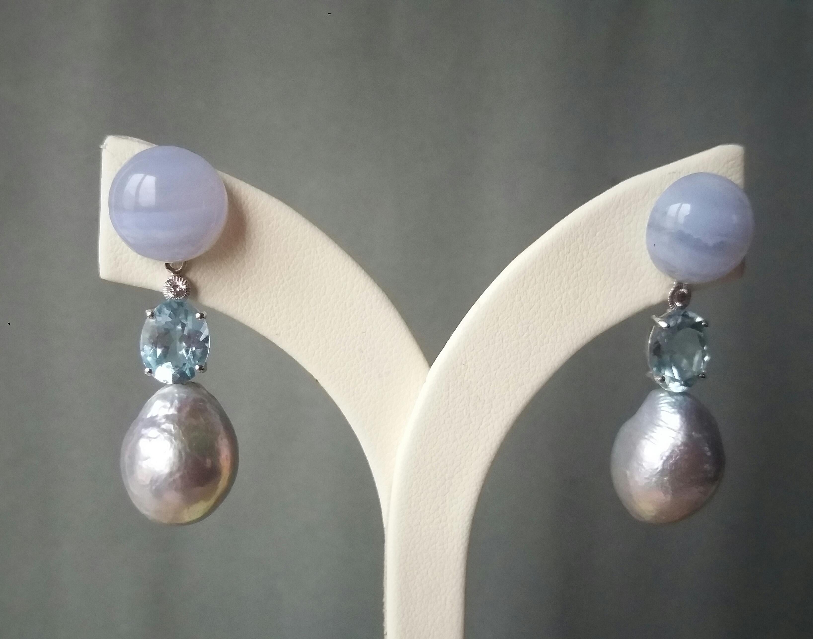 blue grey pearls