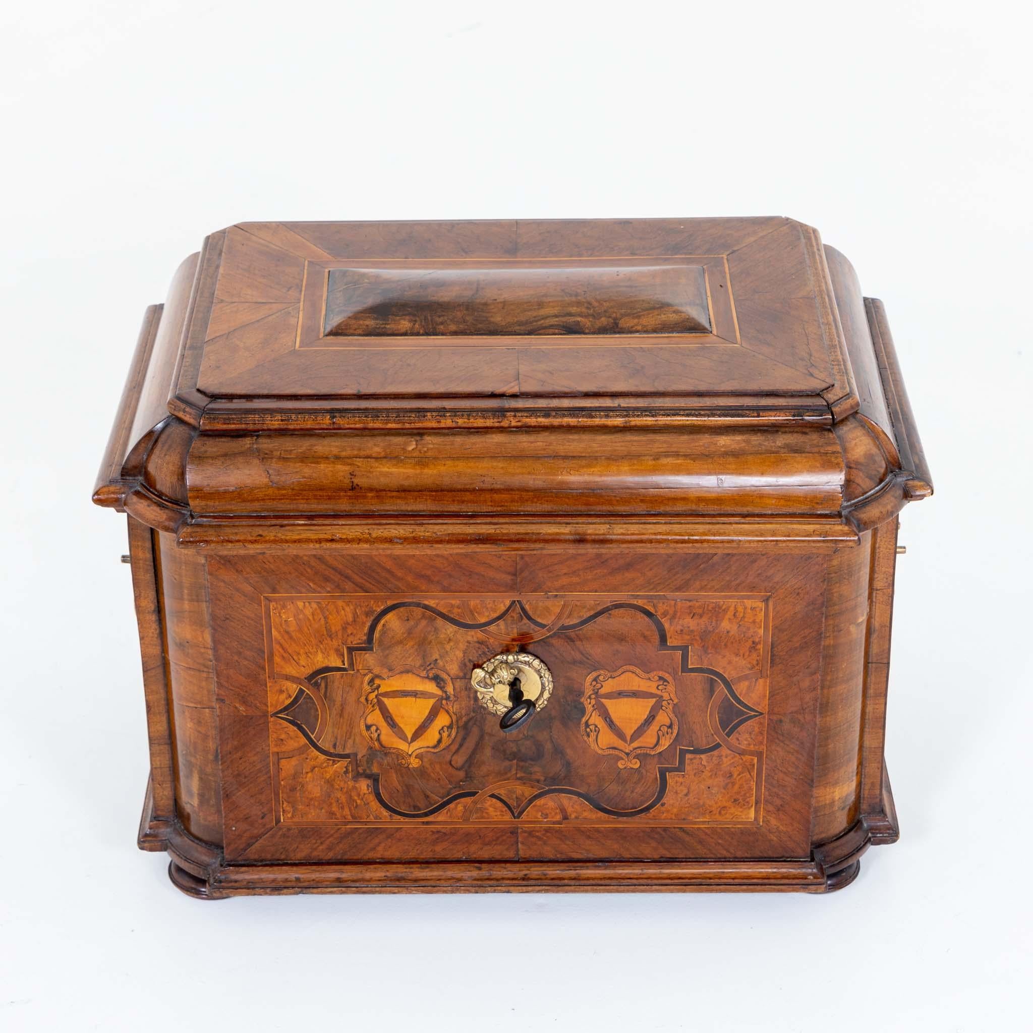 Baroque Guild Chest, Mid-18th Century For Sale 7