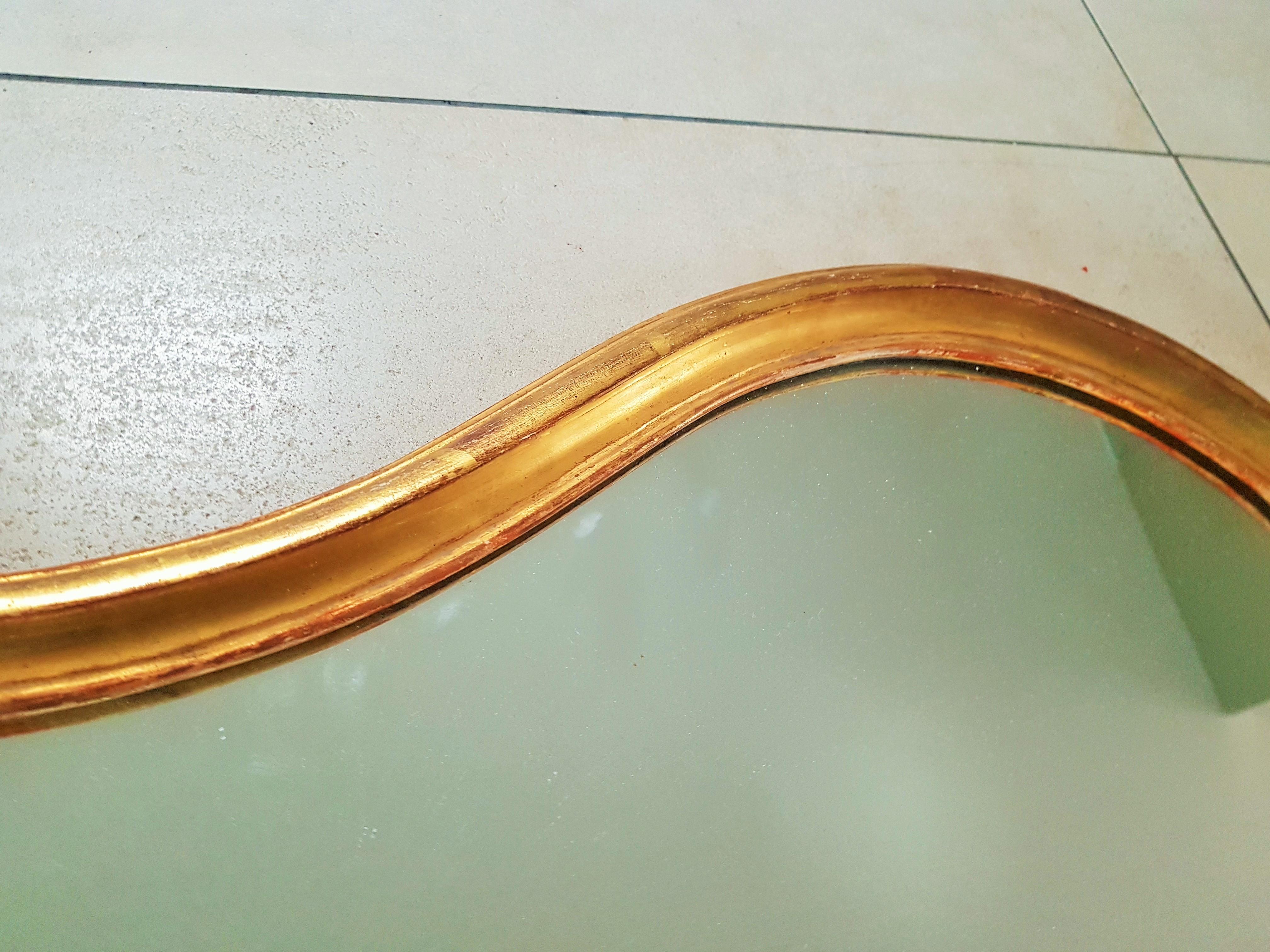 Specchio da parete barocco Luigi XV in oro, Francia 1780 in vendita 6