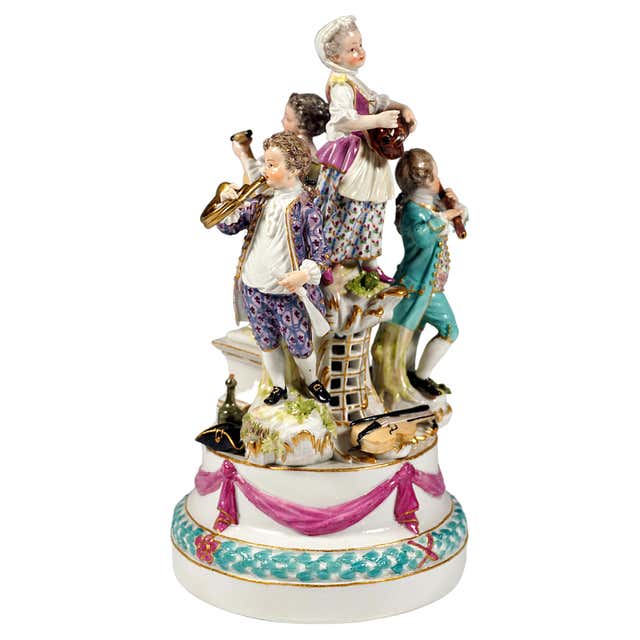 Rococo Porcelain - 288 For Sale at 1stDibs | rococo figurines, rococo ...