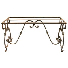 Baroque Metal Garden Dinging Table Base