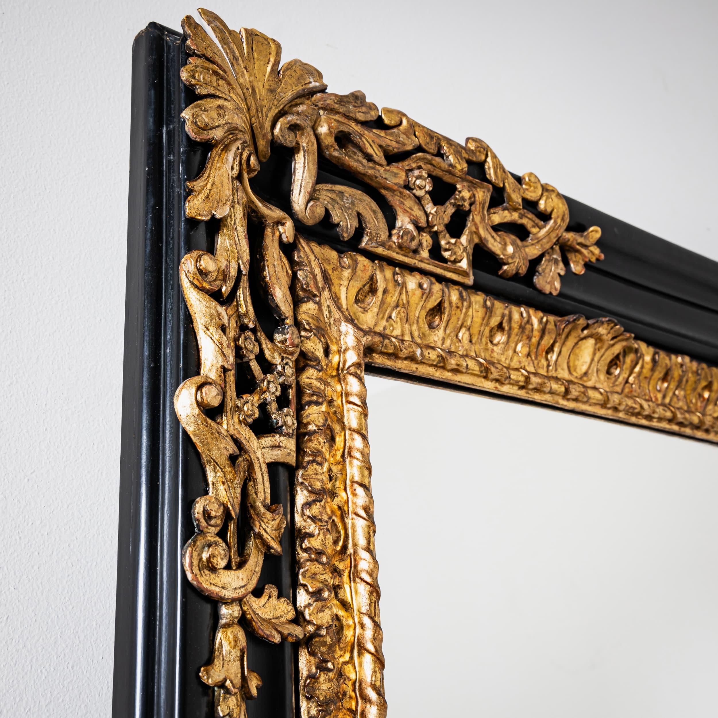 Baroque Mirror, 1st Half 18th Century For Sale 1