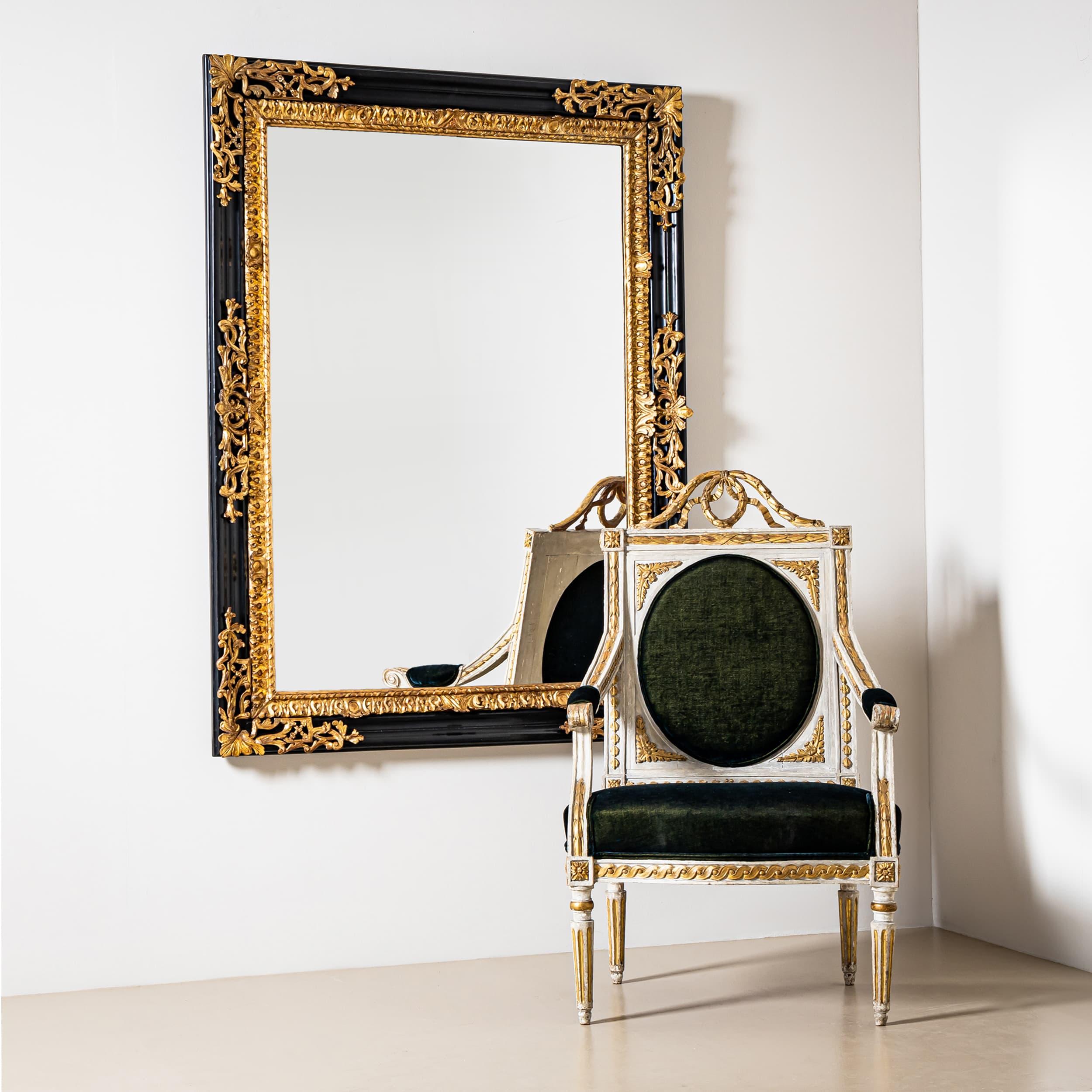 Baroque Mirror, 1st Half 18th Century For Sale 4