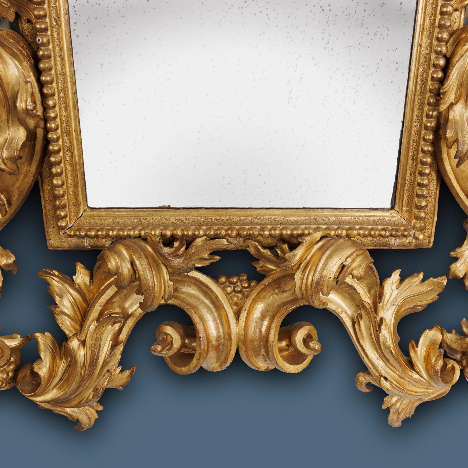 Baroque Mirror, Bologna Early 18th Century For Sale 2