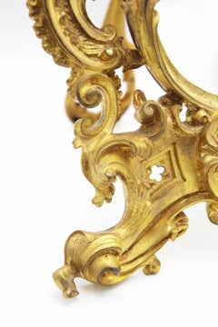 Baroque Mirror in Gilded Bronze