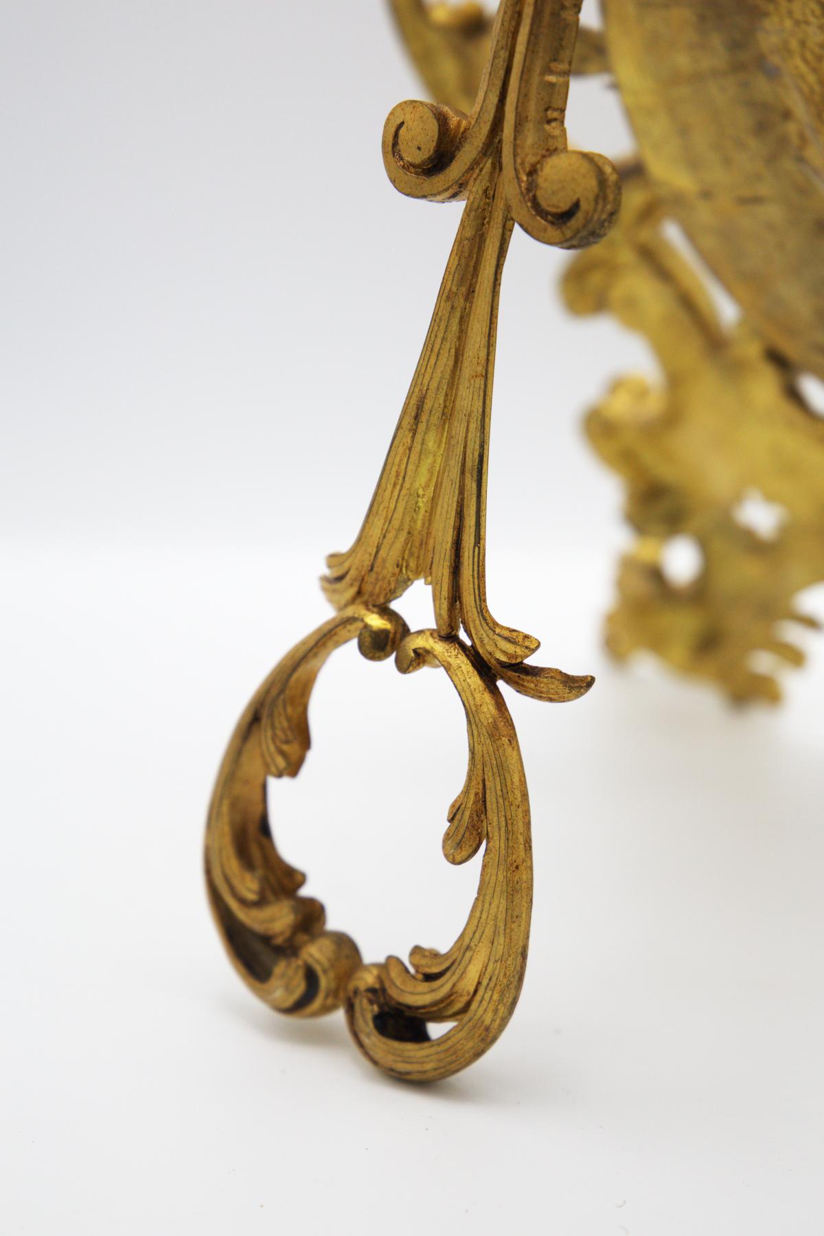 Baroque Mirror in Gilded Bronze 1