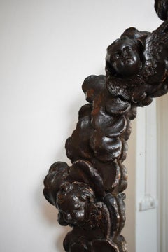 Baroque mirror, XVIIth c