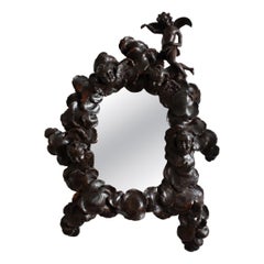 Baroque mirror, XVIIth c