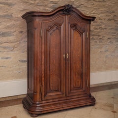 Baroque oak cabinet, 18th century