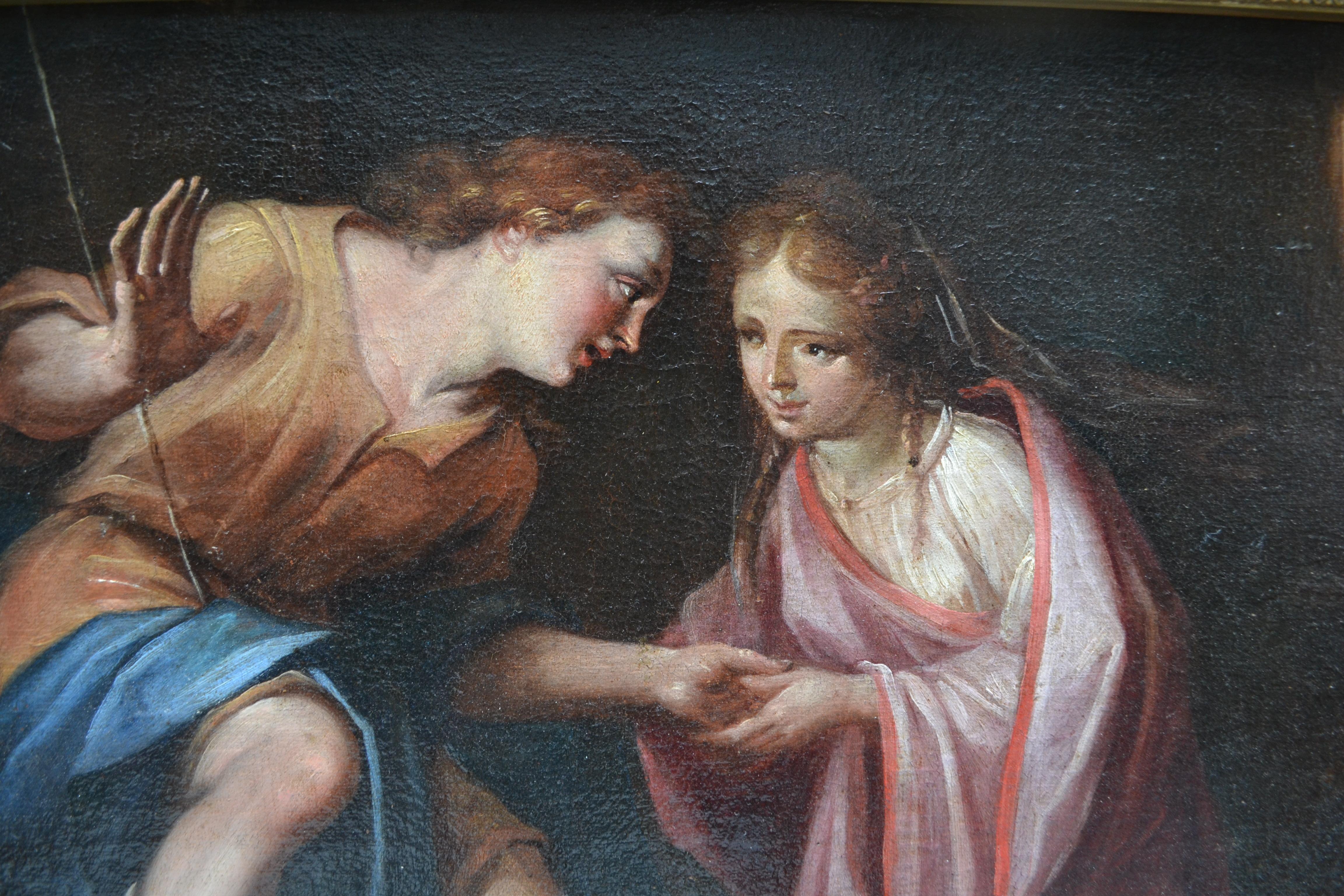 Peinture baroque représentant la Romancelicitelicite de Paolo et Francesca en vente 6