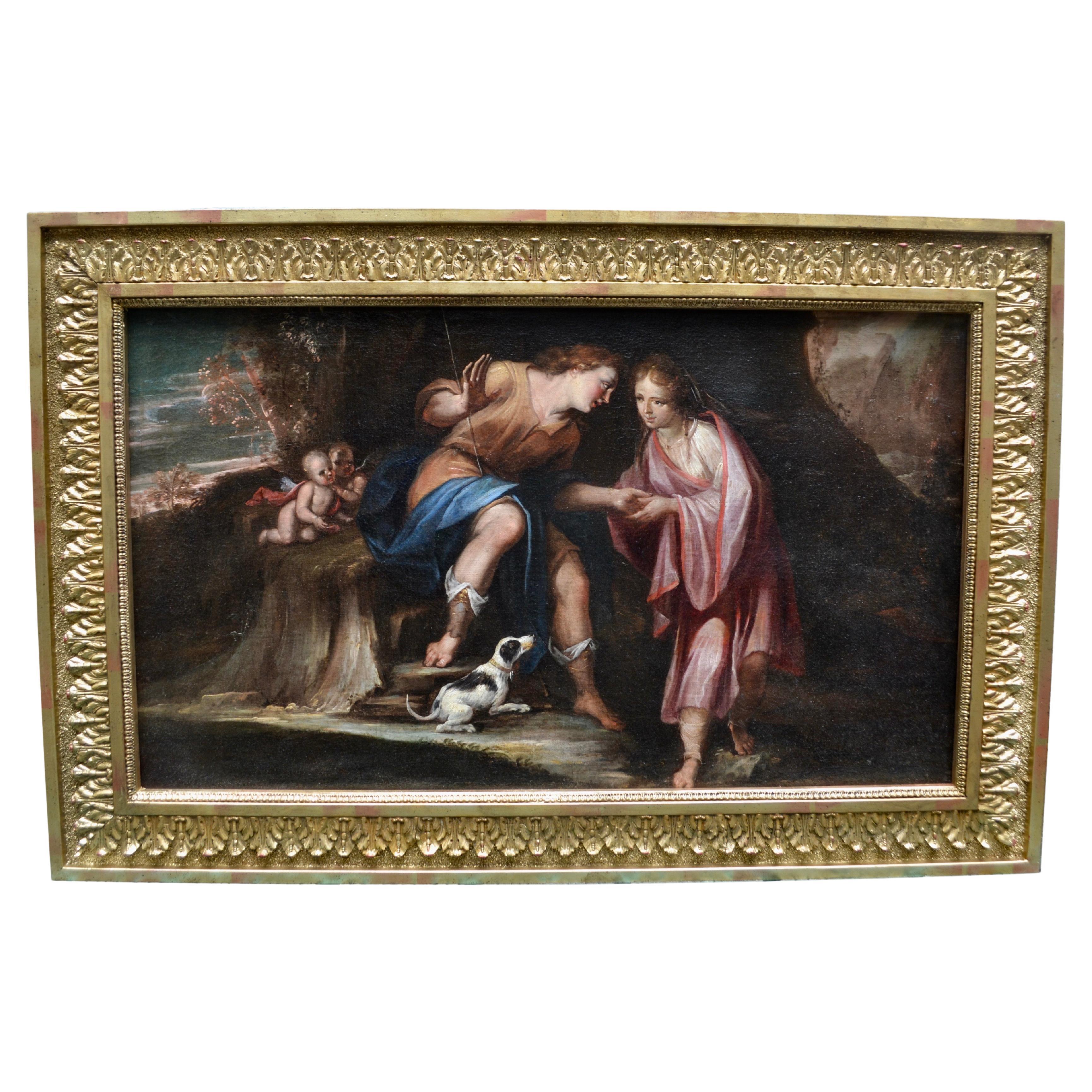 Baroque Painting Depicting the Illicit Romance of Paolo and Francesca