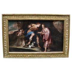 Baroque Painting Depicting the Illicit Romance of Paolo and Francesca