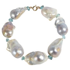 Bracciale di perle barocco