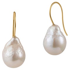 Used Baroque Pearl Drop Earrings