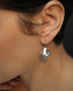 Baroque pearl earrings