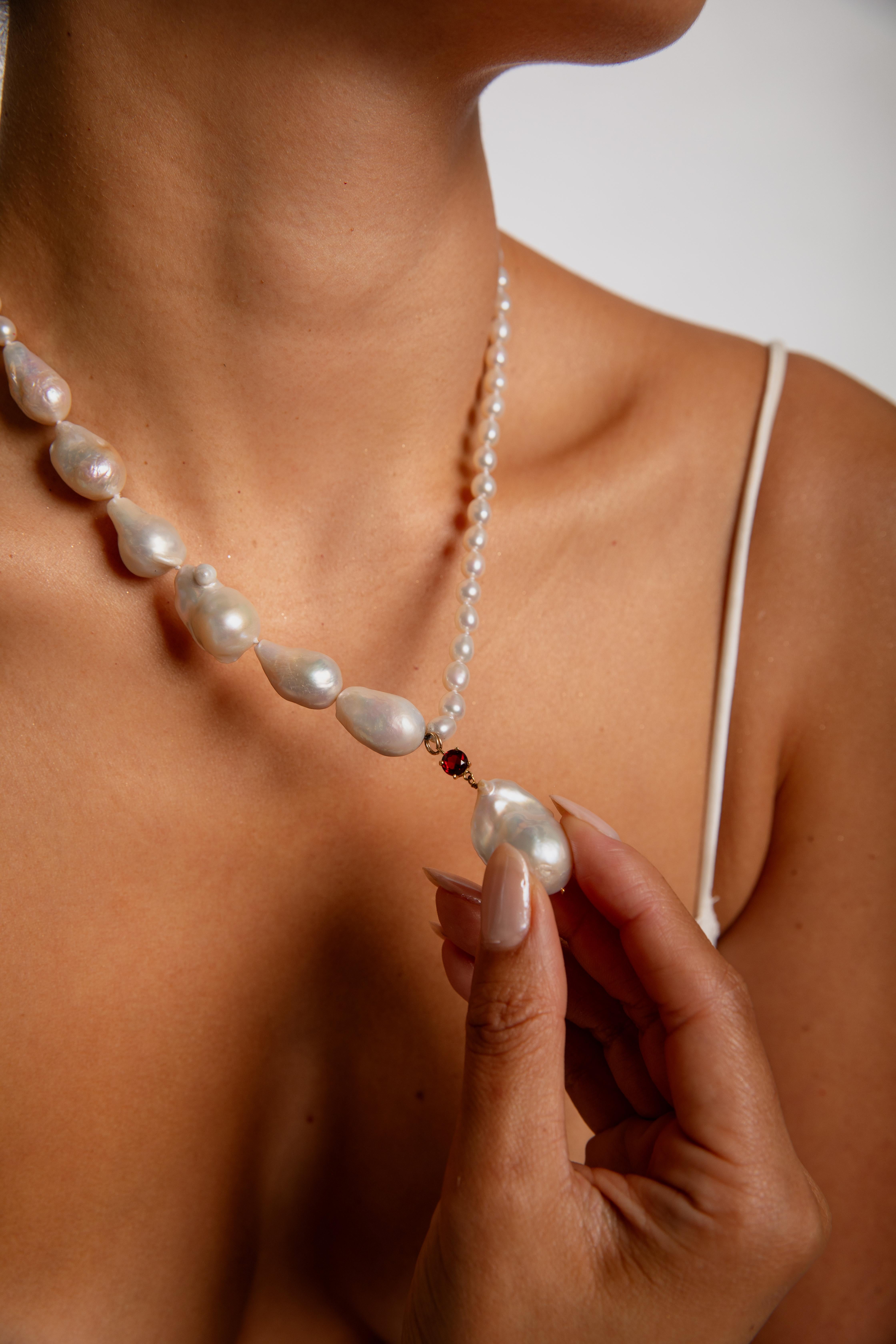 Collana di perle barocca in vendita 1