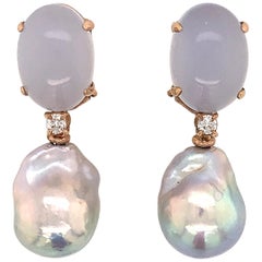 Pearl Dangle Earrings