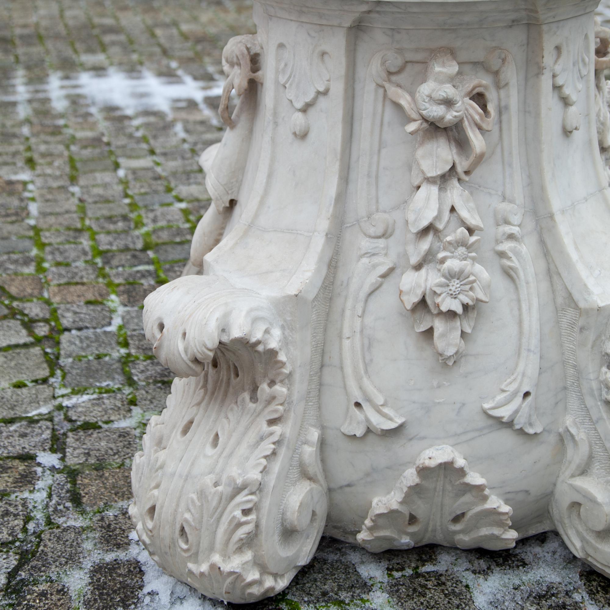 Baroque Pedestal, Vienna, circa 1780 1