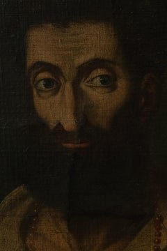 Portrait baroque d'un moine espagnol, École de Jusepe de Ribera, C.1690.