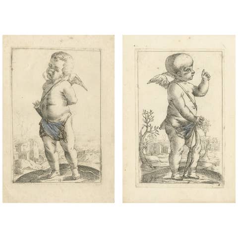 Baroque Putti: Serenade of Innocence and Play, circa 1620
