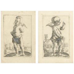 Baroque Putti: Serenade of Innocence and Play, circa 1620