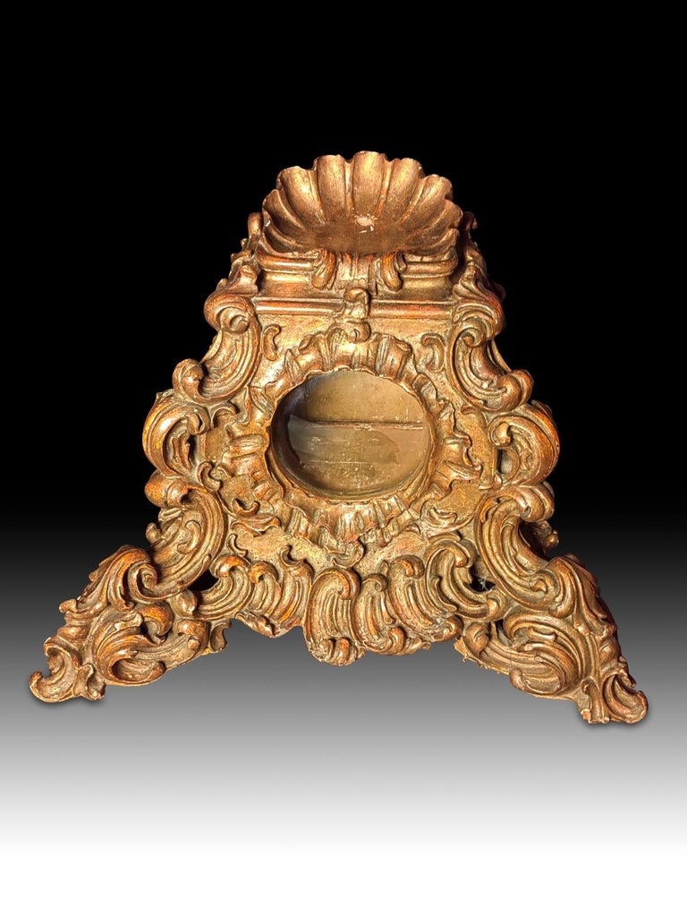 18th Century and Earlier Baroque Relicary 18th Century For Sale