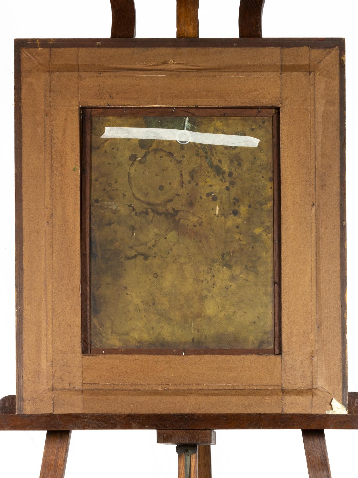 Baroque Religious Painting Of Immaculate Conception, Gilt Frame, 17th Century In Good Condition For Sale In Lisbon, PT