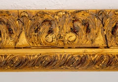 Baroque Revival Carved Giltwood Mantel Mirror