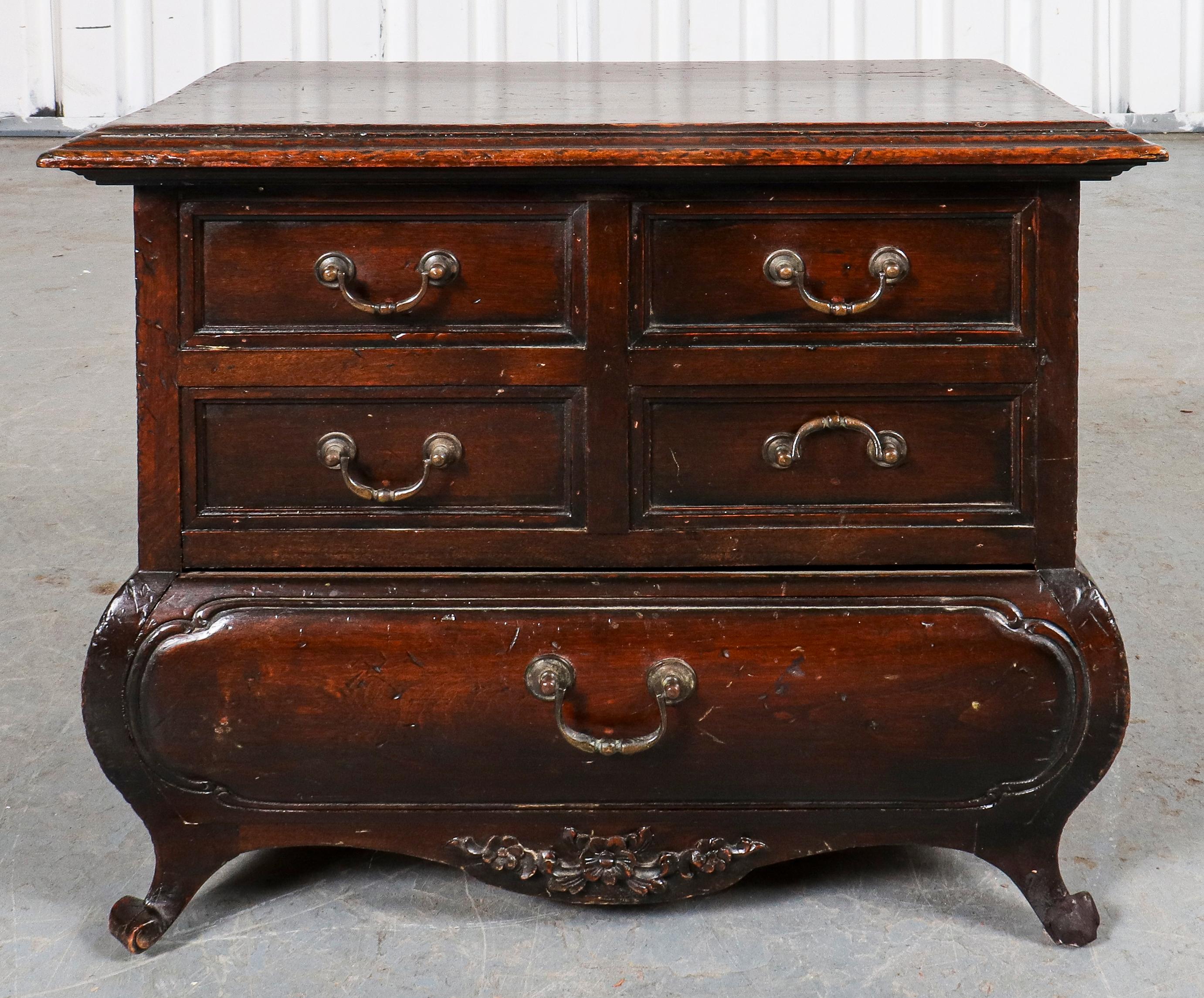 Baroque Revival Diminutive Chest of Drawers 5